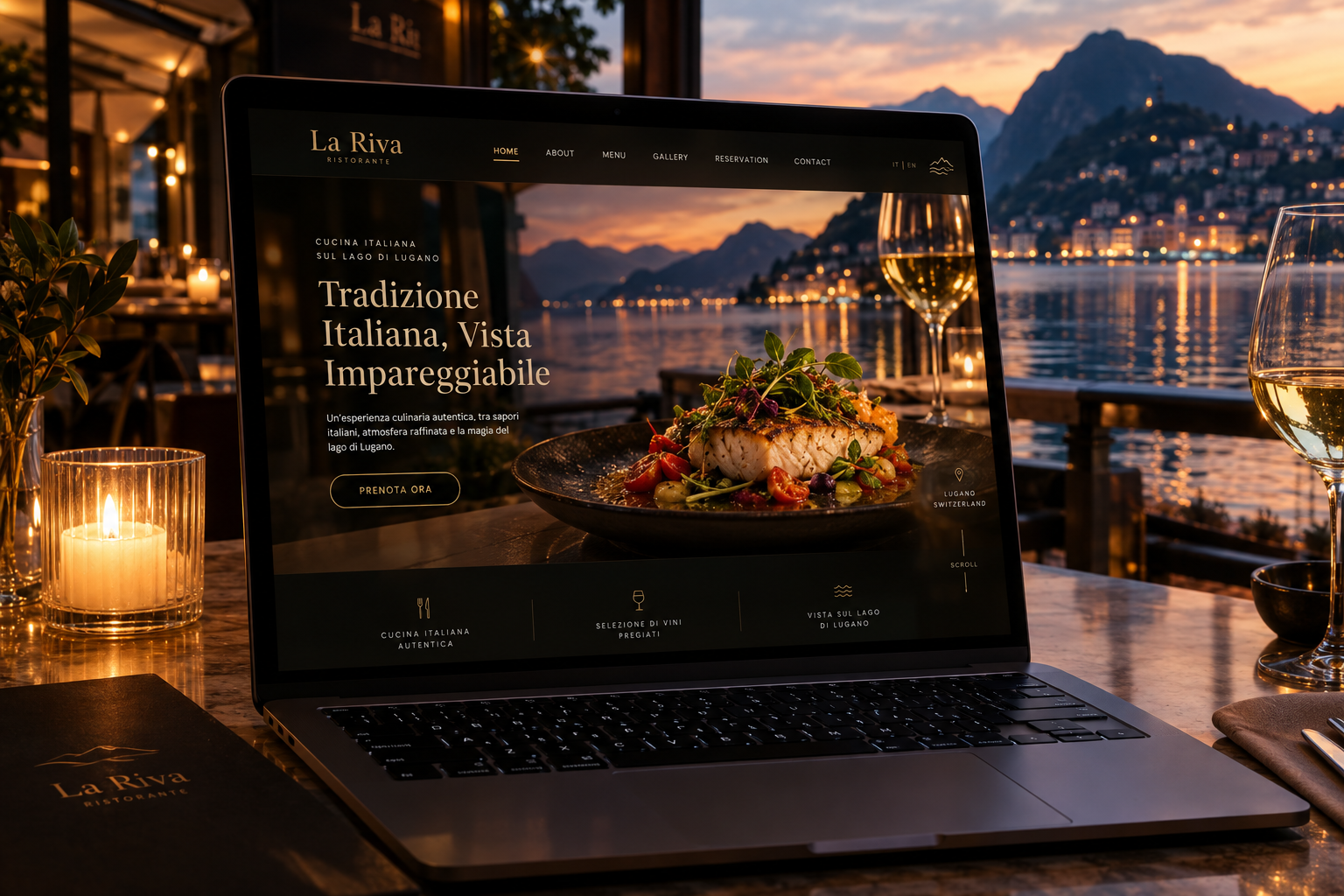 Sito ristorante Lugano